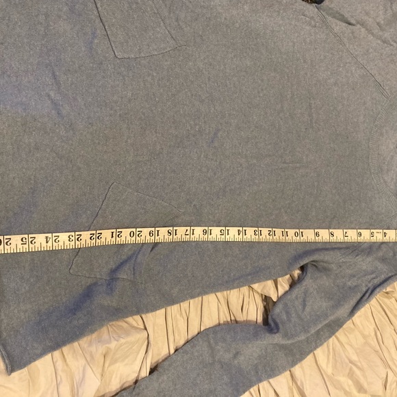 Sundance blue/gray sweater. sz. m - Picture 4 of 4
